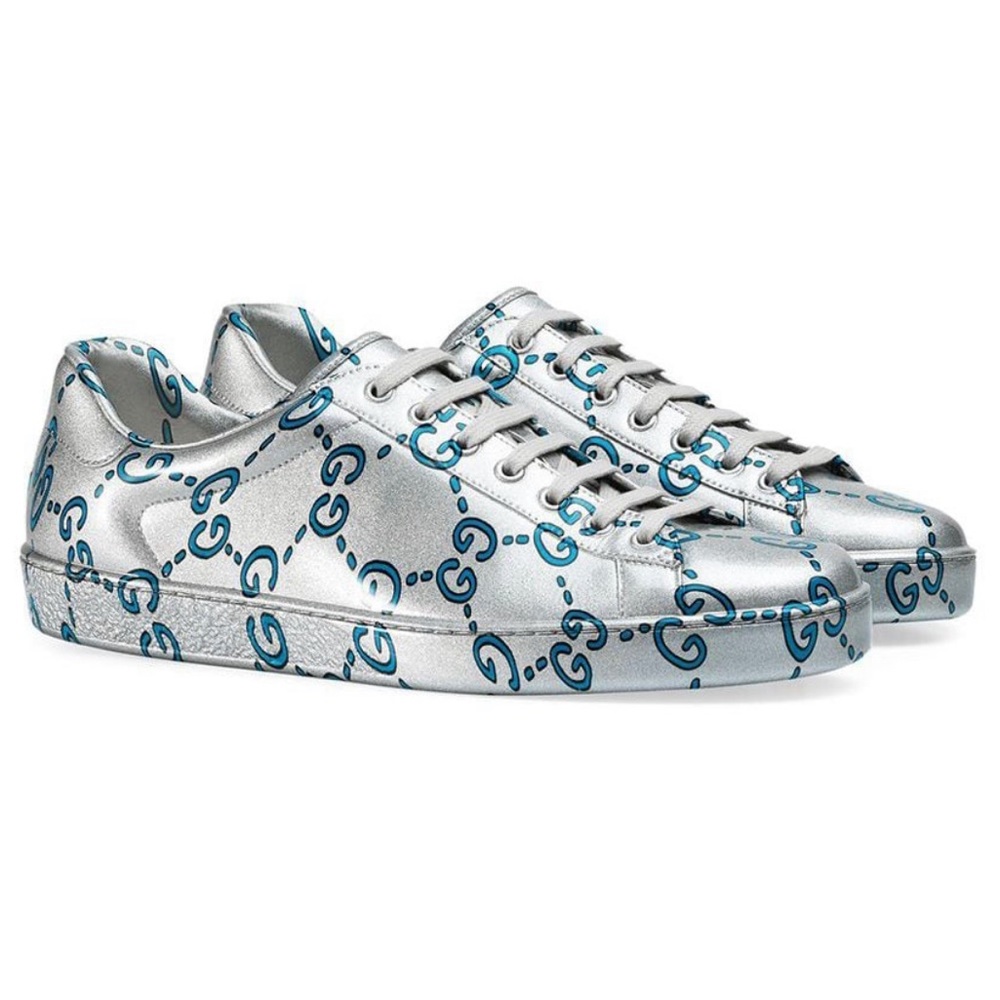 Gucci GG Coated Low-Top Sneakers